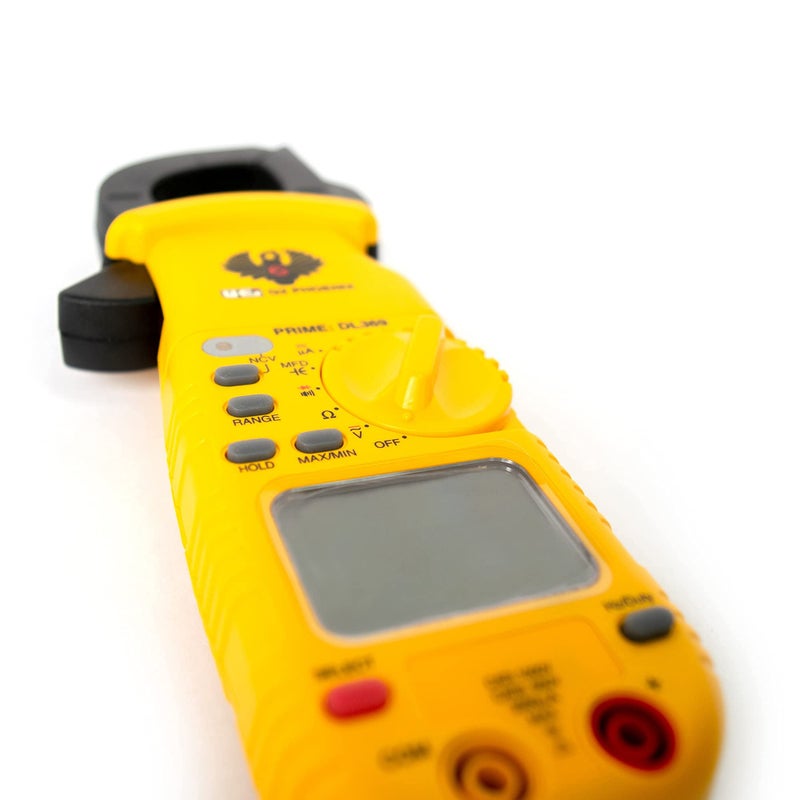 UEi Test Instruments مقياس تيار رقمي UEi DL369 لمكيفات الهواء مع نطاق تلقائي 4000 عد - Image 4